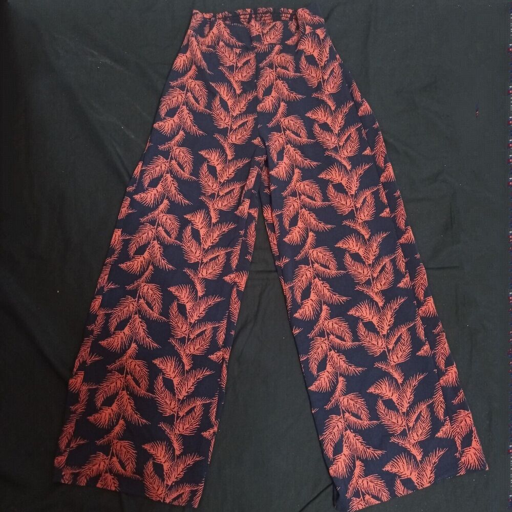 IJoah Pull On Floral Wide Leg Pants Size M